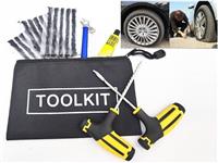 MOTORCYCLE CAR VAN TUBELESS TYRE PUNCTURE SIMPLE REPAIR KITS TOOL EMERGENCY