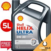 SHELL HELIX ULTRA PROFESSIONAL AF FULLY SYNTHETIC 5W-30 ACEA A5/B5 - 5L 5 Litres