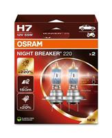 2x OSRAM H7 NIGHT BREAKER 220 (+220%) Car Headlight Bulbs 477 APPROVED PARTNER