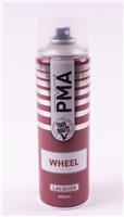 PMA WHEEL LACQUER CLEAR PAINT SPRAY 500ML LAQUER BODYSHOP REPAIR