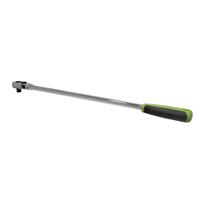 Siegen Ratchet Handle Socket Wrench 1/2" Drive Flexi Head 72T Extra Long 609mm