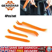4PC Trim Tool Removal Set Dashboard Door Panel Plastic Car Audio Dash Pry Kit UK