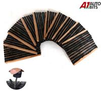 100 x Tubeless Tire Tyre Puncture Repair Kit 4 Strips Plug Car Van Truck Bike