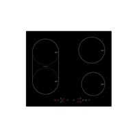 electriQ 60cm 4 Zone Induction Hob with Bridge Zone eiQ60INDBRIDGE