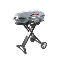 Boss Grill Deluxe Portable - 2 Burner Gas BBQ Grill with Trolley - Grey IQPORT2
