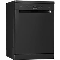 Hotpoint Extra Freestanding Dishwasher - Black HFC3C26WCBUK