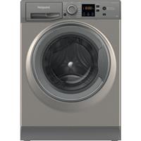 Hotpoint Anti-Stain 10kg 1400rpm Washing Machine Graphite NSWM1045CGGUKN