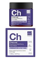 Dr Botanicals Face Mask Mattifying Superfood for Skin 60ml Charcoal Ch