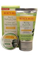 Burts Bees Res-Q Skincare Set Ointment 17g + Replenish Cream 48g Soothe&Protect