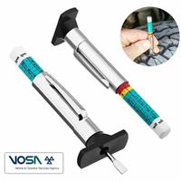 Manual Car Tyre Tread Depth Measuring Gauge Tool For Van Truck Motorcycle MOT