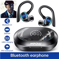 MPOW Wireless Earbuds Bluetooth Headphones Ear Buds Earhooks Sports Earphones