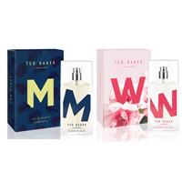 Ted Baker W Eau de Toilette 75ml & M Eau de Toilette 75ml EDT Bundle