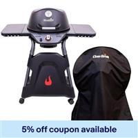 Char-Broil All-Star 120 - Single Burner Gas BBQ Grill and Cover 140881