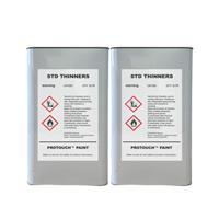 Standard Cellulose Thinner For Car Paint Lacquers Primers - 2 x 5 Litre