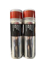 VAUXHALL FLAME RED SPRAY PAINT 300ML CANS HALFORDS X2