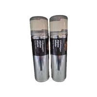 VOLKSWAGEN ALPINE WHITE SPRAY PAINT 300ML HALFORDS CANS x2