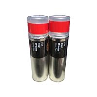 FIAT RED ORANGE SPRAY PAINT 300ML HALFORDS X2