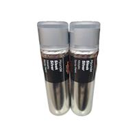 HYUNDAI SLEEK SILVER METALLIC SPRAY PAINT 300ML HALFORDS X 2