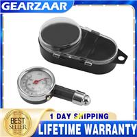 PROFESSIONAL CAR TYRE PRESSURE GAUGE AIR MEASUREMENT PSI/BAR RELEASE BUTTON