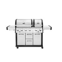 Monster Grill 6 Burner Double Header Gas BBQ - Stainless Steel MGDHBBQH