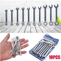 10Pcs Mini Size Spanner Model Makers Small Wrench Set Combination Tools 4mm-11mm