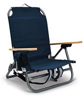 SPORT-BRELLA SUNSOUL FOLDING LIGHT-WEIGHT BACKPACK BEACH CHAIR 94964 - NAVY