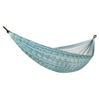 BH-406WCA Bliss Hammocks Mesh Edition Hammock Light Blue Palmtree Tree