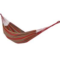 Sunnydaze Double Brazilian Cotton Hammock, 450Pound Capacity Hammock - Sunset