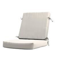 CALIFORNIA UMBRELLA OUTDOOR DINING CHAIR, PATIO SEAT CUSHION, 20 X 40 INCH WHITE