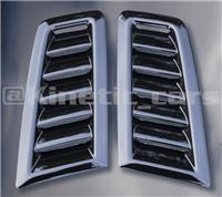 Focus RS MK2 style ABS plastic bonnet vents *FORD PROFILE* universal Exact OE