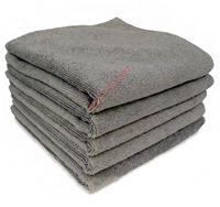 12 x Microfibre Cloths 40 x 40cm * 280GSM Car Cleaning, Drying, Valeting GREY