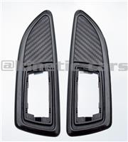 Vauxhall Corsa VXR carbon fibre effect side wing repeater indicator surrounds.