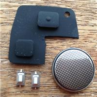 FOR Toyota Rav4 Yaris MR2 Corolla Avensis 2 Button Remote Key Case Rubber kit