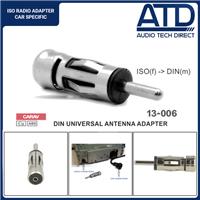 ISO DIN Aerial Adaptor Male Antenna Stereo Radio Car CD Player PC5-27 Converter