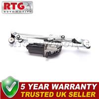 12v Front Windscreen Wiper Motor + Linkage for Vauxhall Corsa D 2006-2013