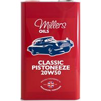 Millers Oils Classic Pistoneeze 20W-50 20W50 Mineral Engine Oil - 5 Litres 5L