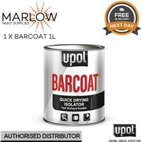 U-POL Barcoat Quick Drying Isolator Primer 1L - Grey Paint Protection