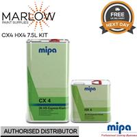 MIPA CX4 EXPRESS KLARLACK CLEARCOAT LACQUER WITH HX4 HARDENER-CX 4 - 7.5LTR KIT