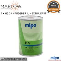 MIPA H5 EXTRA FAST 2K ACRYLIC HARDENER 1LTR - FOR 4+1 ACRYFILLER PRIMER