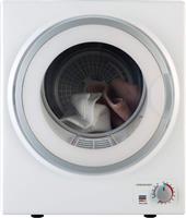 Cookology Table Top Tumble Dryer 2.5kg Mini Vented Dryer - White CMVD25WH