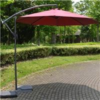3m Hanging Banana Parasol Patio Garden Cantilever Sun Shade Umbrella Wine Red