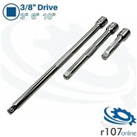 Blue Point 3/8" Extensions 3", 6" & 10" - As sold by Snap On