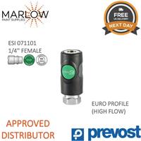 PREVOST ESI 071101 PREVO S1 SAFETY QUICK COUPLING FEMALE THREAD HVLP 1/4'' BSP