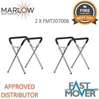 2 X FMT 207006 Body Shop Trestle Table / Panel Stand Adjustable Bodyshop rack