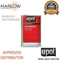U-POL S2030 2K Fast Hardener Activator for Paint and Primer - 1L Transparent
