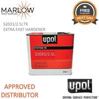 U-POL S2031 2K Extra Fast Hardener Activator for Paint, Primer, Lacquer 2.5L