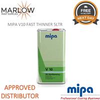 MIPA 271150000 V10 FAST 2K THINNER REDUCER 5LTR *NEXT DAY DELIVERY*