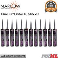 12 X PROXL ULTRASEAL RAPID PU Car Body Sealer & Adhesive - GREY
