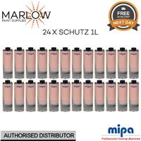 24 X MIPA SCHUTZ UNDER SEAL UNDERBODY RUST PROTECTION PROTECTOR BLACK 1L