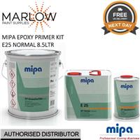 MIPA EP-Grundierfiller EPOXY PRIMER 2k 5L +E25 HARDENER & THINNER 8.5L KIT GREY